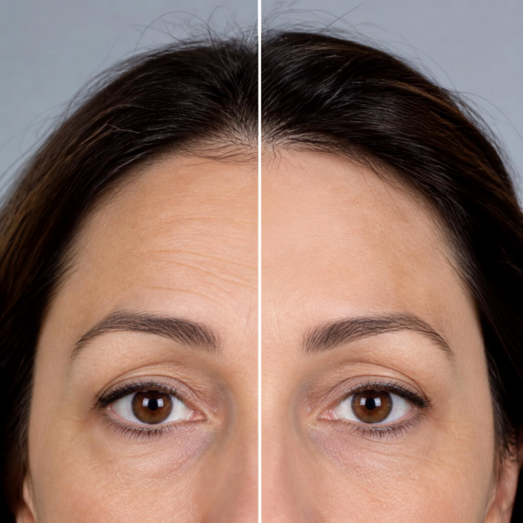 Botox before and after